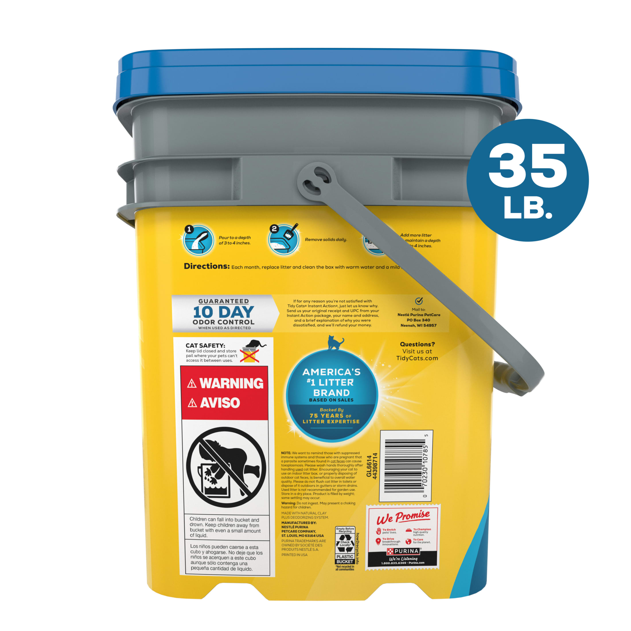 Purina Tidy Cats Instant Action Clumping Cat Litter Floral photo 5