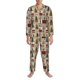 thumbnail image 3 of Balery Rustic Plaid Forest Lodge Pijama para Hombre de Dos Piezas con Manga Larga, Conjunto de Dormir y Descanso Suave con Bolsillos-Large, 3 of 7