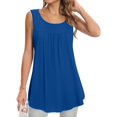 thumbnail image 2 of Bovemsi Camisole Tops for Women Women's Tank 2025 Summer Blouses Casual Sleeveless Shirts Ladies Loose Fit Basic Tanks, 2 of 8
