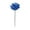 Dark Blue, variant on Ceramic Flower Bee Watering Station Garden Stake Multi Color Floral Bird Bath Outdoor Yard Pollinator Habitat Lawn Landscape Decor Supply