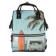 thumbnail image 1 of Easygdp Vintage Surf Van Beach para Bolsa de Bebé de Gran Capacidad con Múltiples Bolsillos, Bolsa de Pañales para Padres, Bolsa de Viaje Organizada y Elegante, 1 of 6