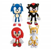 Set of 4 Sonics Plush. Each 8 inches. New Official Set.