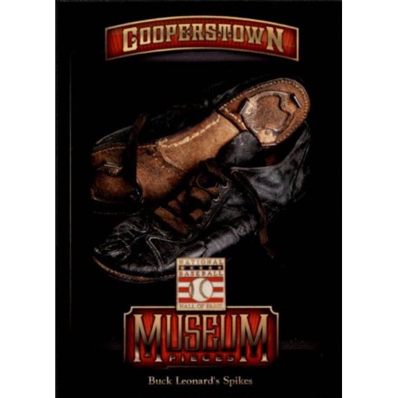 2013 Panini Cooperstown Museum Pieces #10 Buck Leonard MLB Baseball Trading Card