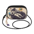 thumbnail image 2 of FORMRS Mini Crossbody Bag for Women Adjustable Shoulder Rope Travel Casual Phone Purse, Beige Record, 2 of 7