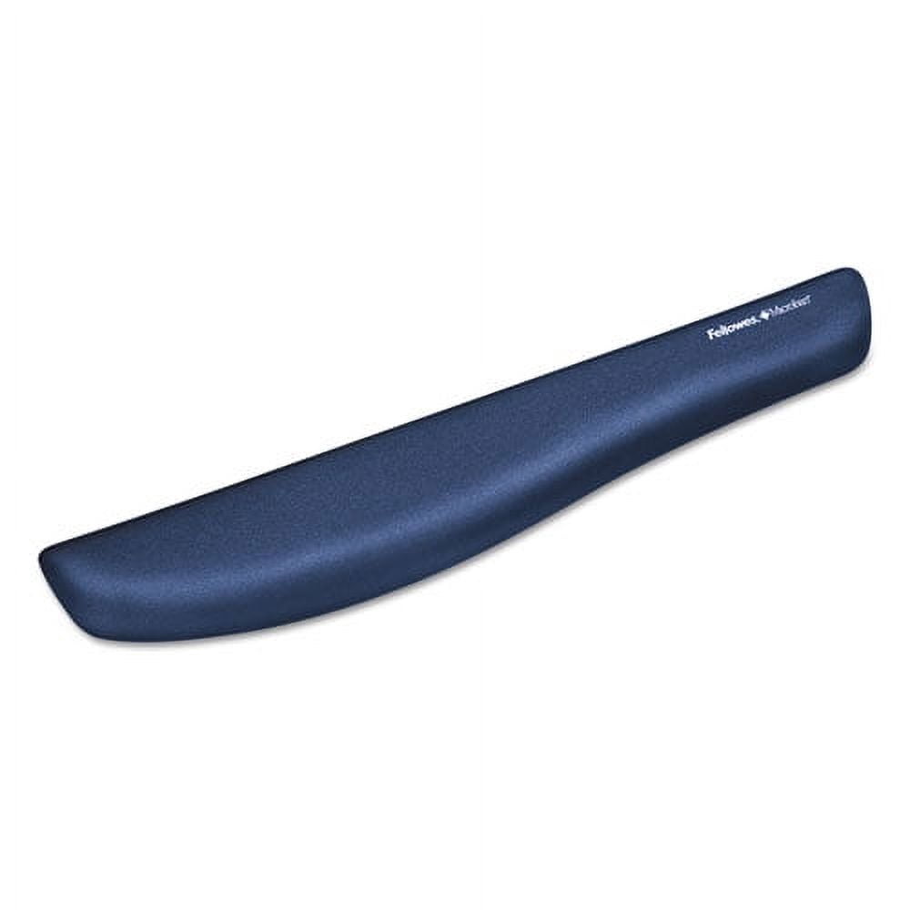 "Plushtouch Keyboard Wrist Rest, Foam, Blue, 18.13 X 3.19 | Bundle of 5 Each"