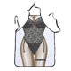thumbnail image 1 of Delantal antiincrustante e impermeable: delantales divertidos, delantales con estampados sexys y musculosos para hombres y mujeres, delantales ajustables: regalos de Navidad, 1 of 5