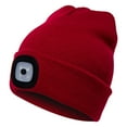 thumbnail image 1 of LED Lighted Hiking Hat, Illuminated Knitted Hat, 1 of 5