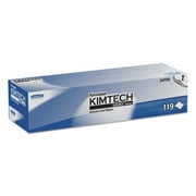 Kimtech 34705 Kimwipes 11.8 in. x 11.8 in. 2-Ply Delicate Task Wipers - Unscented, White (1785/Carton)