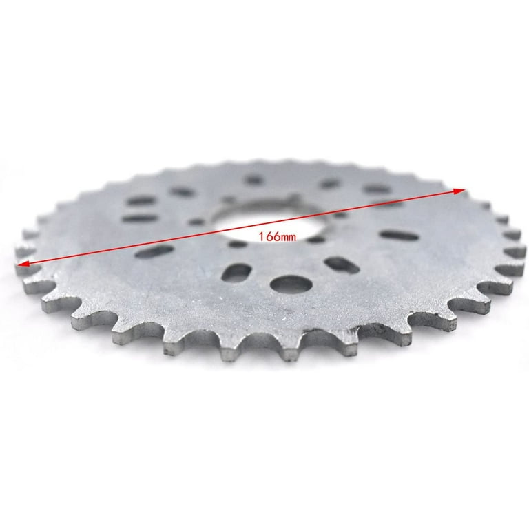 Adaptateur CNC Pignon 35T Pour Vélo Motorisé 49-80cc - 1/1.5 Pouce - Noir
