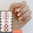 thumbnail image 2 of Manicure Christmas Ultra-thin Strap Adhesive Nail Sticker, 2 of 5