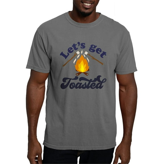 CafePress - LET's GET TOASTED T Shirt - Mens Comfort Colors Shirt