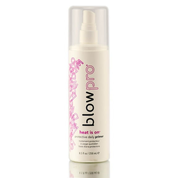 -8.5 oz , Blow Pro Heat Is On Protective Daily Primer , Hair Scalp - Pack of 2 w/ SLEEK Teasing Comb