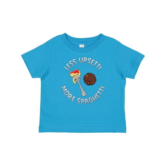 Inktastic Less Upsetti More Spaghetti Boys or Girls Baby T-Shirt