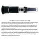 thumbnail image 2 of Refractómetro Anticongelante Ácido De Batería Portátil Óptico Etilenglicol 30-35% Medidor De Concentración De Urea Para Automóvil Detector Anticongelante De Mano Negro Herramienta De Medición De Minnieouse TO005315-02, 2 of 6