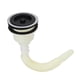 thumbnail image 5 of Colador de drenaje de fregadero de champú tapón de drenaje de champú profesional de acero inoxidable seguro colector de pelo ABS PVC de goma para peluquería, 5 of 8