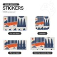 thumbnail image 4 of POBUDS Switch Skin | Sticker Wrap Vinyl Decal | Set Compatible with Nintendo Switch ( Switch Lite, Simplicity Vintage Geometric Mountains Trees), 4 of 5
