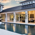thumbnail image 4 of C Cattleya 48in. Black Dimmable LED Outdoor Wall Lantern Sconce with Frosted Glass, 4 of 6