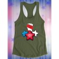 thumbnail image 3 of Memorial Day Clenched Fist 3 Racerback Tank Women -Image by Shutterstock, Female XX-Large, 3 of 4