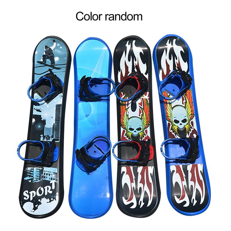 95CM Outdoor Sports Plastic Snow Sled Two-way Snow Slider Snowboard for Children & Adults by