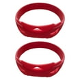 thumbnail image 1 of Yinanstore 2 Pcs Sangle de Soutien pour Tendon Rotulien Genouillère Antidérapante Bande de Genou Stabilisateur Rotulien pour Course Volleyball Sports Randonnée Rouge, 1 of 8