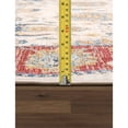 thumbnail image 7 of Pasargad Home Heritage 6' x 6' Square Power-Loomed Ivory/Rust Rug, For Indoor Space and all Age of Group, 7 of 7