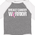 thumbnail image 4 of Inktastic Breast Cancer Warrior Boys or Girls Long Sleeve Baby Bodysuit, 4 of 5