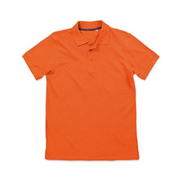 Stedman Stars - Polo de algodón modelo Harper para hombre (Calabaza)