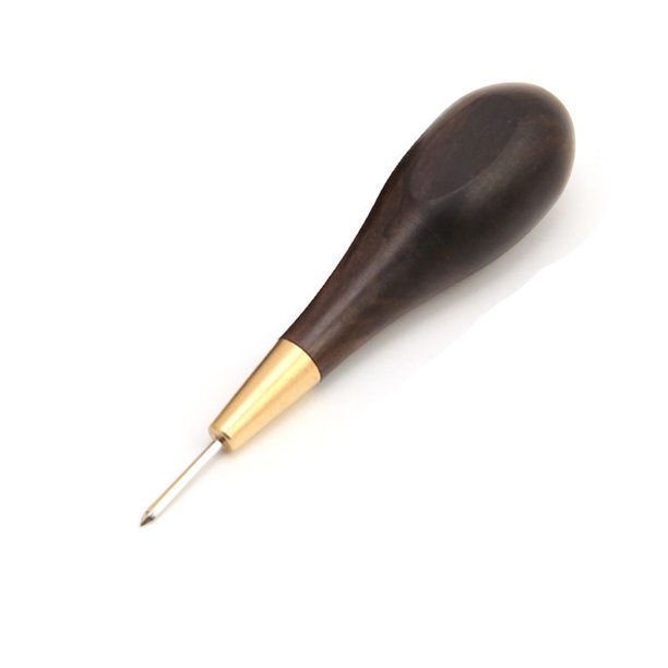 Riwesomey Punzón de costura de cuero y acero, reemplazo portátil, mango de DIY, punzones hechos a mano, accesorios para herramientas Kits y herramientas para tallar 3 mm Riwesomey TO010695-01