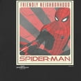 thumbnail image 2 of Women's Marvel Spider-Man: No Way Home Friendly Neighborhood Poster  Graphic Tee Black Medium, 2 of 4