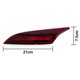 thumbnail image 3 of 1 pieza para Buick Regal 2014-2017, luz trasera LED interior del lado del pasajero derecho y luz de freno., 3 of 4