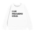 thumbnail image 6 of YWDJ Girls Crewneck Oversized Sweatshirt Kids Fashion Long Sleeve Pullover Tops 1-12 Years White 7-8T, 6 of 6