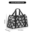 thumbnail image 3 of Easygdp Lilies Flowers Bolsa de Gimnasio, Bolsa de Viaje Duffel, Bolsa de Fin de Semana con Compartimentos, Bolsa de Mano para Noche, 3 of 7