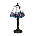 thumbnail image 2 of Modern Glass Bedside Table Lamp, Soft Warm Light, Adjustable Brightness, Compact 36x20x15 cm, Nightstand or Living Room Decor, 2 of 5