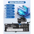 thumbnail image 2 of Batería de repuesto bossfulton L18M3P71 L18L3P71 de 57 Wh para Lenovo ThinkPad T590 P53S ThinkPad T1, 2 of 6