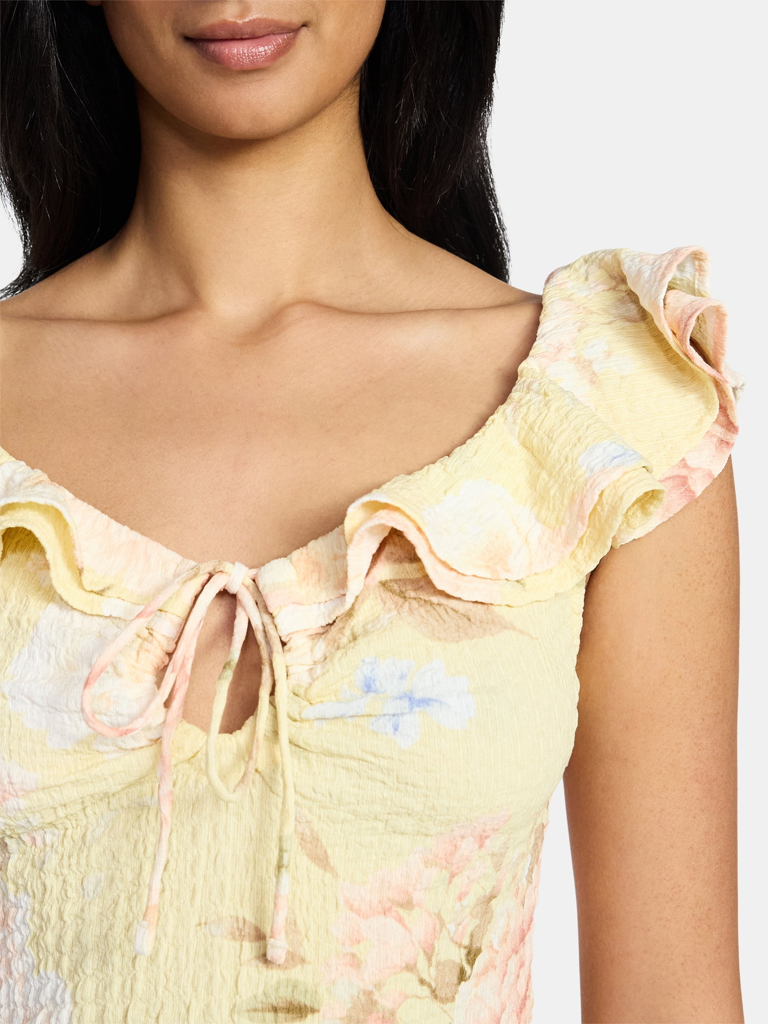 Madden NYC Women's Ruffle Top, Sizes XXS-XXL