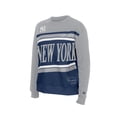 thumbnail image 3 of Women's New Era  Navy/Gray New York Yankees Gameday Fleece Sweatshirt, 3 of 4