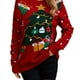 thumbnail image 5 of Suéter navideño de Europa y América para mujer, suéter de cuello alto estilo holgado de manga larga para otoño e invierno, 5 of 5