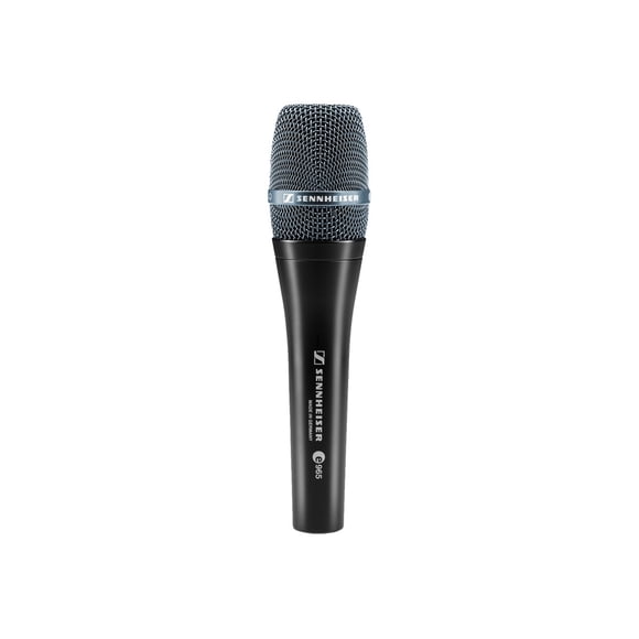 Sennheiser e965 Large diaphragm Stage Condenser Vocal Microphone with Switchable Cardioid and Supercardioid Pickup Patterns