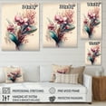 thumbnail image 4 of Designart Orchid Floral Design II Canvas Wall Art, 4 of 5