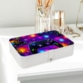 thumbnail image 6 of Game Controller PU Leather Jewelry Box with Removable Compartment and Necklace Organizer Display Case - Portable, 6 of 6