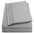thumbnail image 2 of 1500 Thread Count Egyptian Quality Extra Soft Deep Pocket Bedroom Pinstripe Sheet Set, 2 of 3