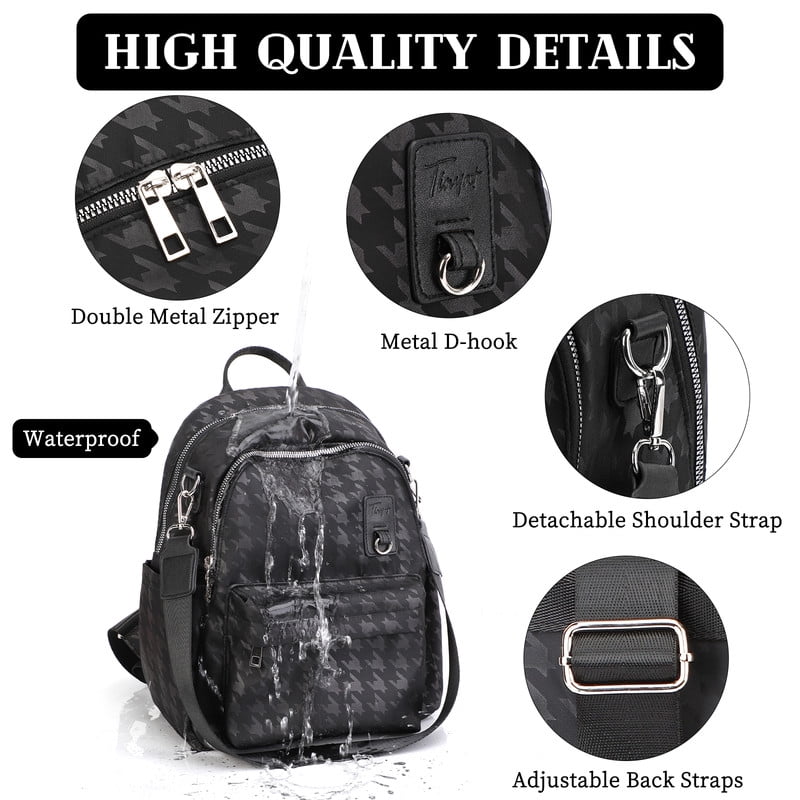 Tinyat Shoulders Bag for Women Day pack Waterproof for Outdoor Cycling