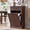 Brown, variant on Aitjunz Modern Double Tilt Out Trash Can Cabinet with 2 Drawers, Fluted Wooden Kitchen Cabinet w/ 20 Gallon Hidden Trash Can Cabinet, Natural