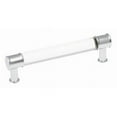 thumbnail image 1 of Hickory Hardware P3635-CACH 128mm Lustre Crysacrylique avec Tirette Chromée, 1 of 5