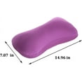 thumbnail image 3 of Fymlhomi 2 Pack Microbead Neck Pillow Squishy, Bone Headrest Pillow Neck & Cervical Support Bolster Cushion Comfortable Soft Universal Tube Pillow for Sofa Bed Travel Car Sleeping, 3 of 5