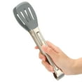 thumbnail image 3 of Herramienta de cocina, pinzas para alimentos de acero inoxidable, pinzas para pan, clip de acero inoxidable diseñado para profesionales Jadeshay A, 3 of 8