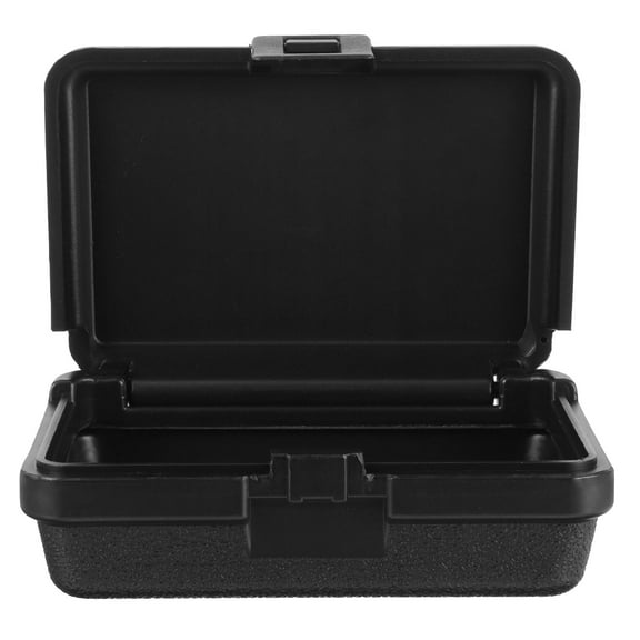 Raindrops Tool Boxes Black Plastic 1Pack