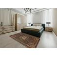 thumbnail image 5 of Ahgly Company Machine Washable Indoor Rectangle Traditional Night Red Area Rugs, 8' x 10', 5 of 7