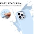 thumbnail image 5 of Sumao Designed for iPhone 14 Pro Max  Case, Silicone Shockproof Slim Thin Phone Case (Baby Blue), 5 of 10