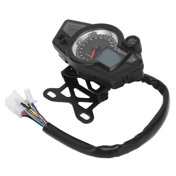 Medidor de velocidad, velocímetro DC12V, tacómetro, tacómetro antimotocicleta, velocímetro digital, artesanía excepcional